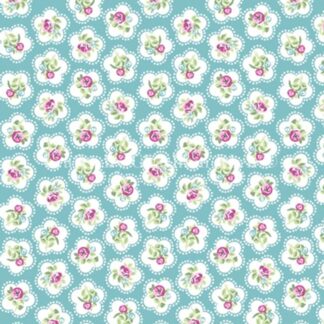 Lifestyle Dainty Flowers Teal